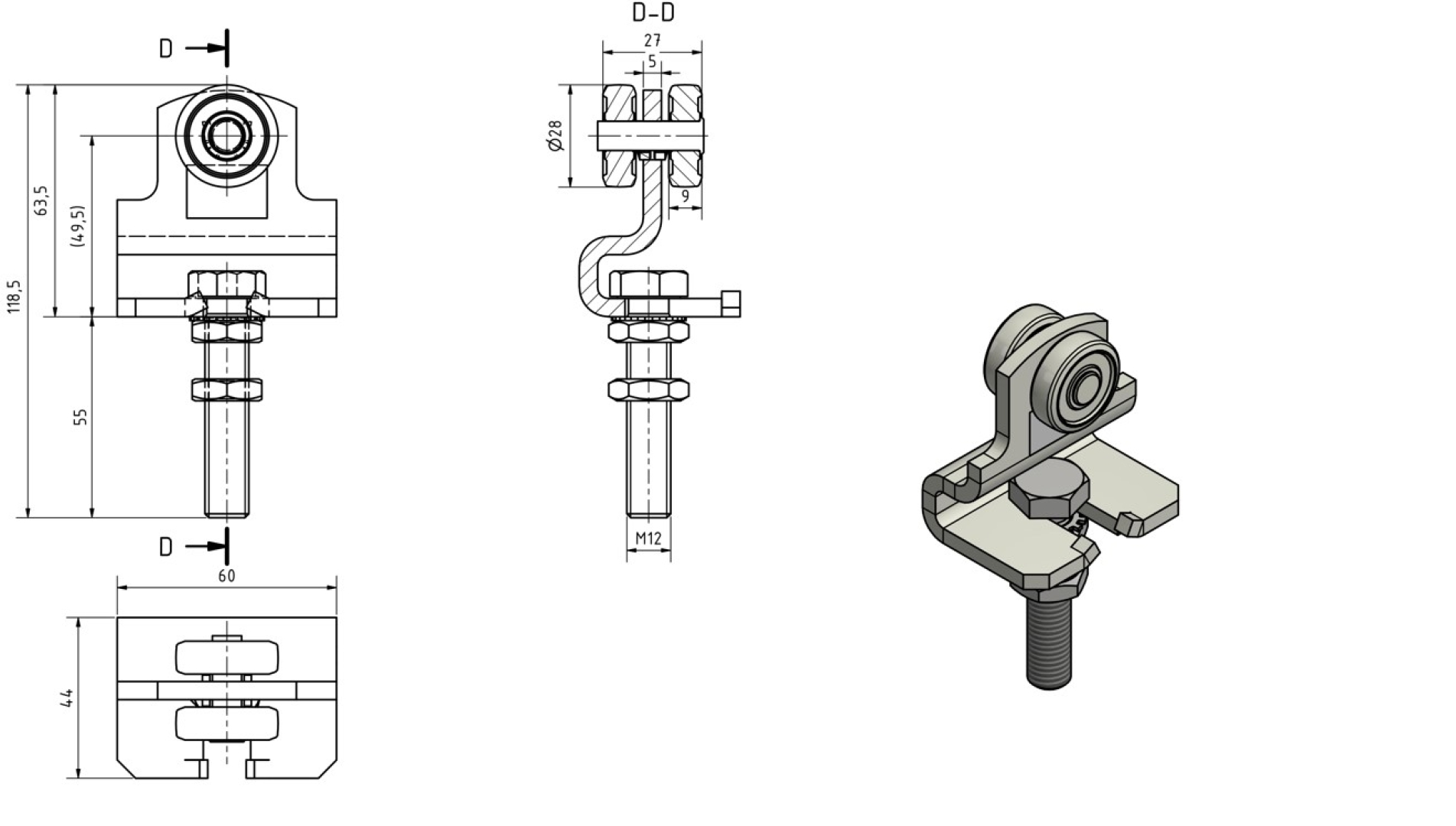 Einfachrolle Gr. 1 MEA 10336310